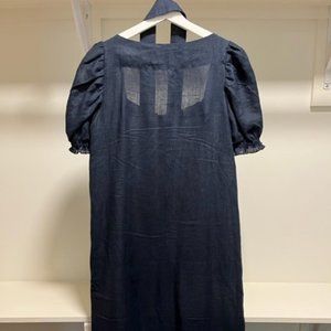 Midi Dress Brigitte in Navy